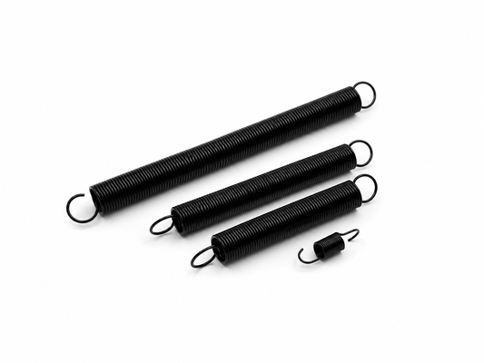 CNC SUS301 Stainless Steel Extension Springs Coil Tension Springs Batch Production