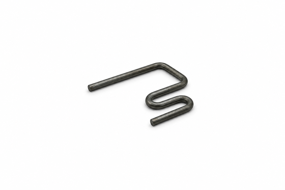 Custom Passivation CNC Wire Forming Bending Metal Double Coil U Shape