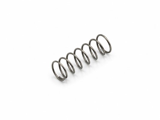 Galvanised 6mm 5mm Compression Spring Powder Coating Customised