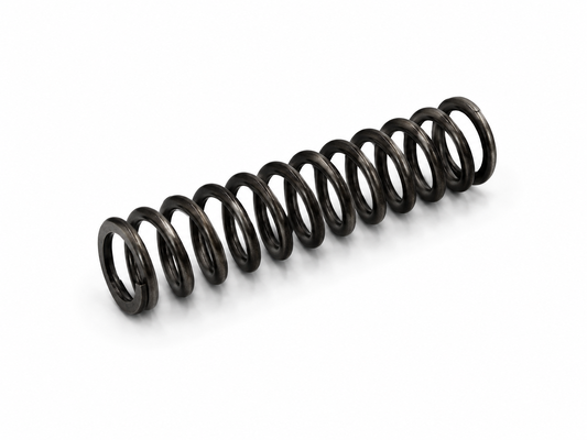 Large SUS301 Flat Wire Compression Spring 4mm Hourglass Cylindrical Structure