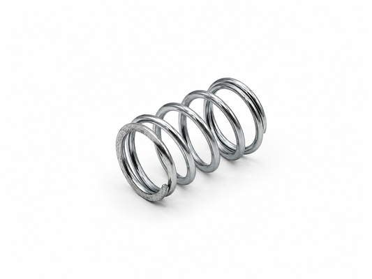 Industrial Heavy Coil Compression Springs Electrolytic Polishing Anti Rust Stainless Steel
