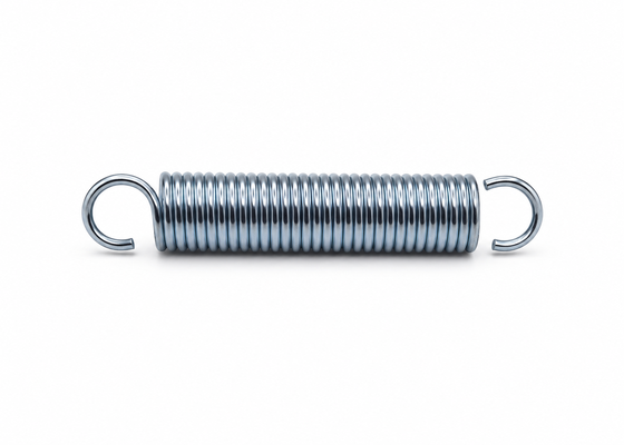 SUS302 SUS316 Stainless Steel Double Hook Tension Spring Helical