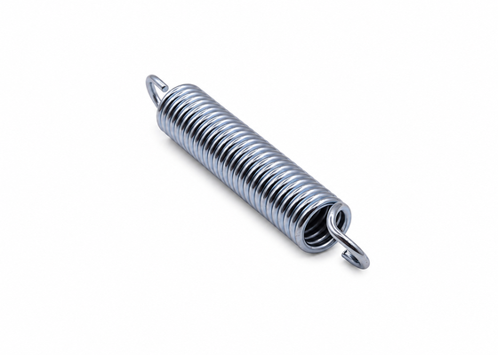 SUS302 SUS316 Stainless Steel Double Hook Tension Spring Helical