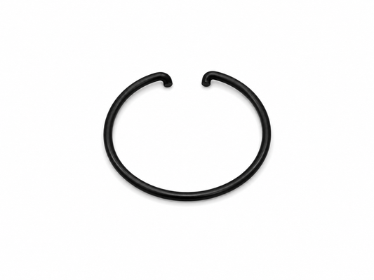 Deburred Metric Retaining Ring Circlip ISO14001 Certificated For Bearing