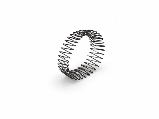Stainless Steel Nickel Tin Plated EMI EMC Shielding Canted Coil Spring Round