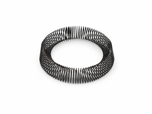 Precision Shielding EMI Springs Canted Coil Solutions Beryllium Copper