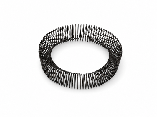 Precision Shielding EMI Springs Canted Coil Solutions Beryllium Copper